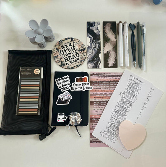 Deluxe Bookish Bundle - Charcoal 🖤