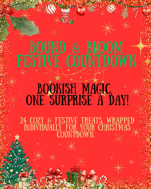 Bookish Christmas Advent Calendar (Pre-Sale) – 25 Days of Festive Surprises 🎄📚✨