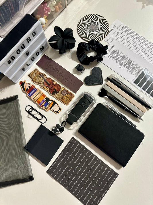 Deluxe Bookish Bundle - Charcoal 🖤
