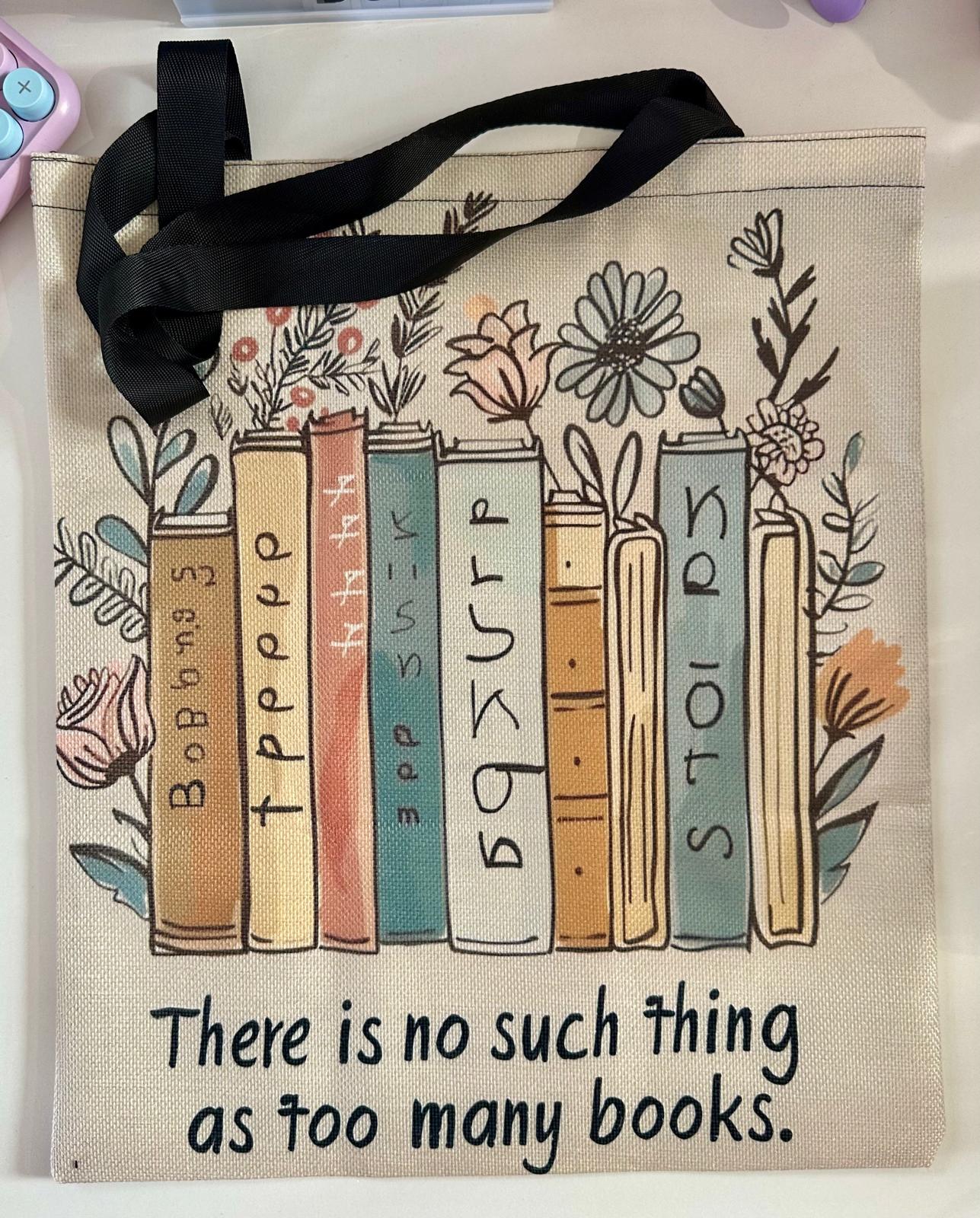 Tote-ally Bookish Canvas Bags