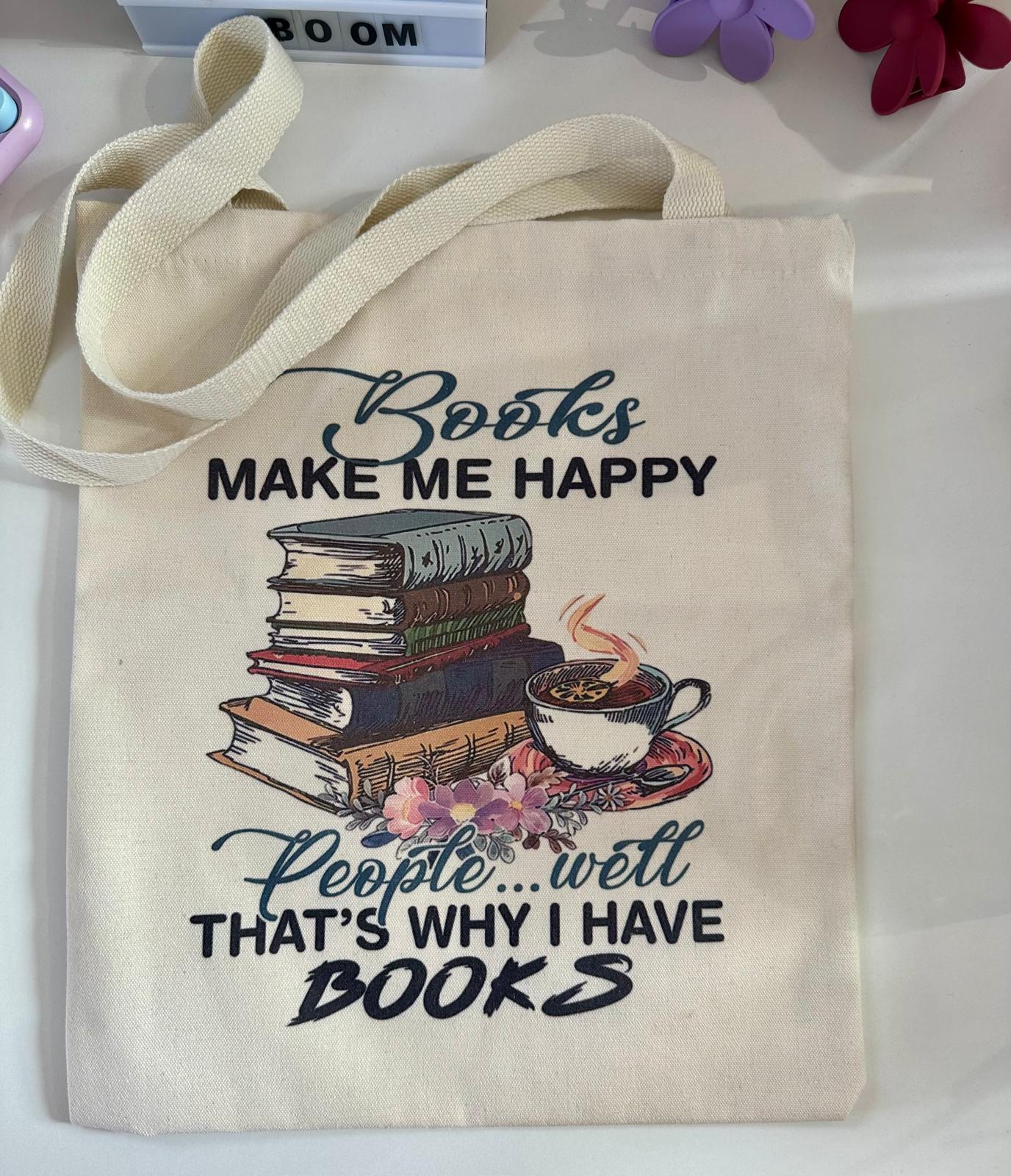 Tote-ally Bookish Canvas Bags