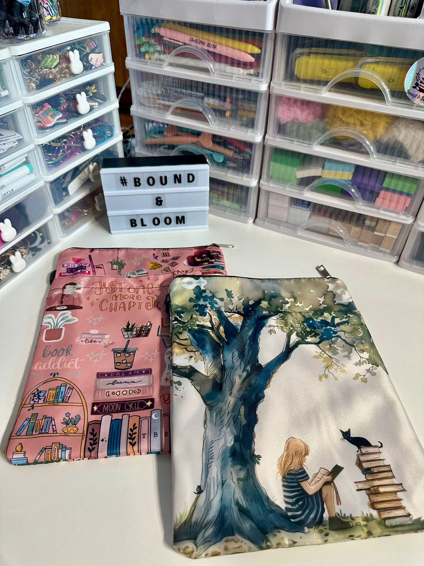 📚 Bookish Book Sleeves