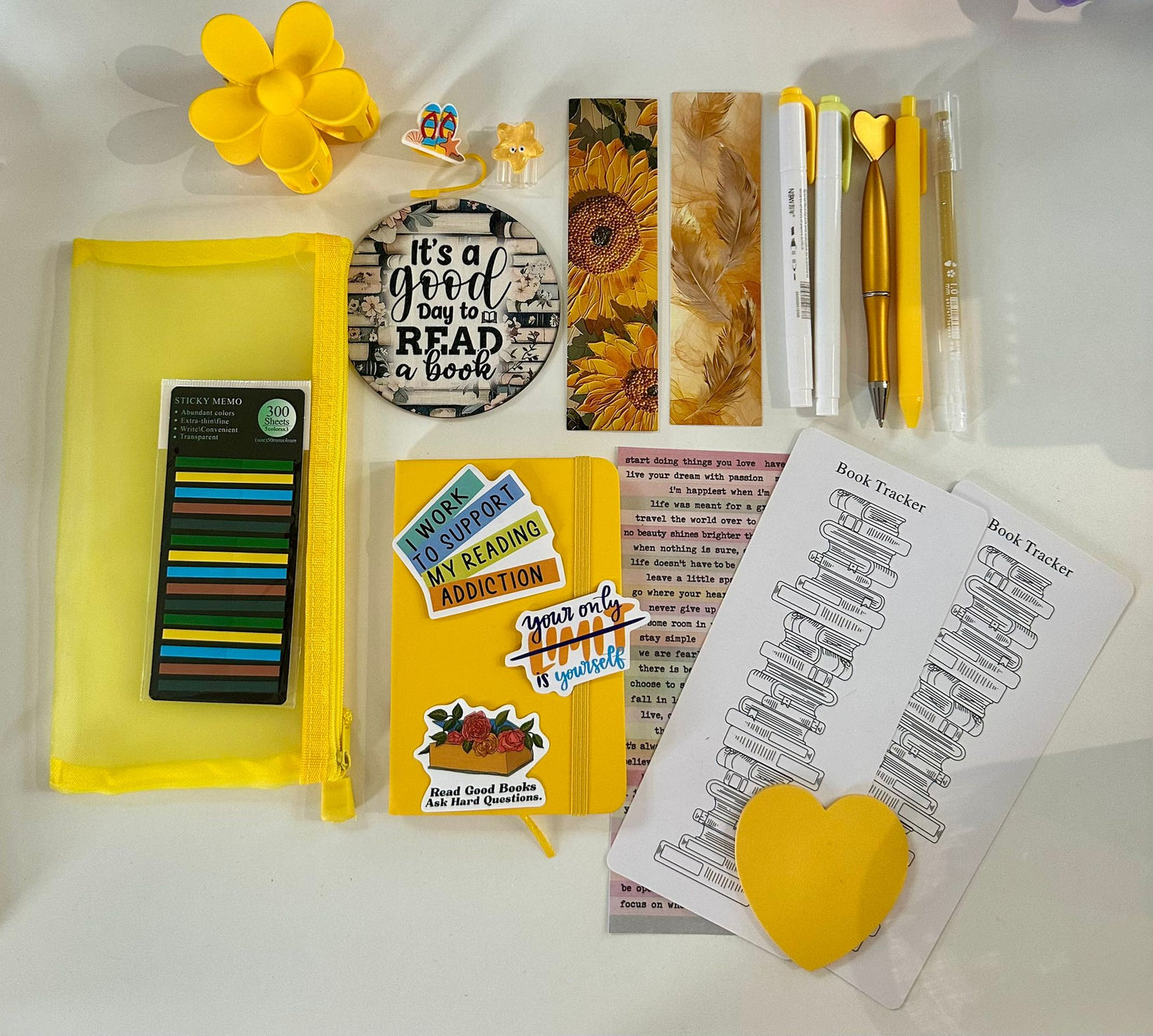 Deluxe Bookish Bundle - Sunshine ☀️🌞💛