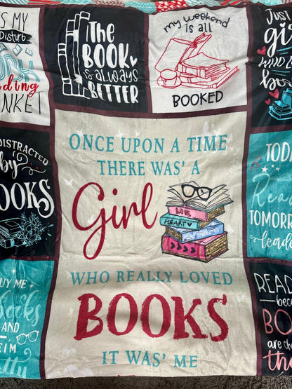 Reading Blanket – Cozy Bookworm Essential | Soft Throw for Book Lovers