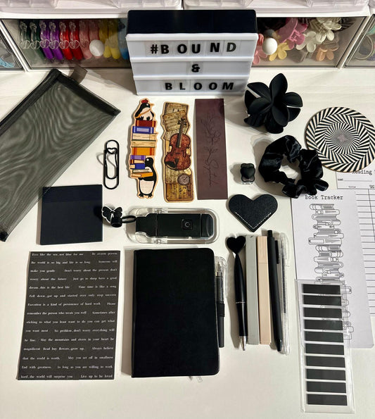 Deluxe Bookish Bundle - Charcoal 🖤