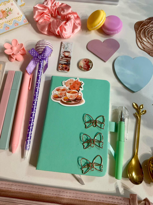 Tea Lover’s Afternoon Bookish Bundle | Cozy Tea Time Stationery Gift Set