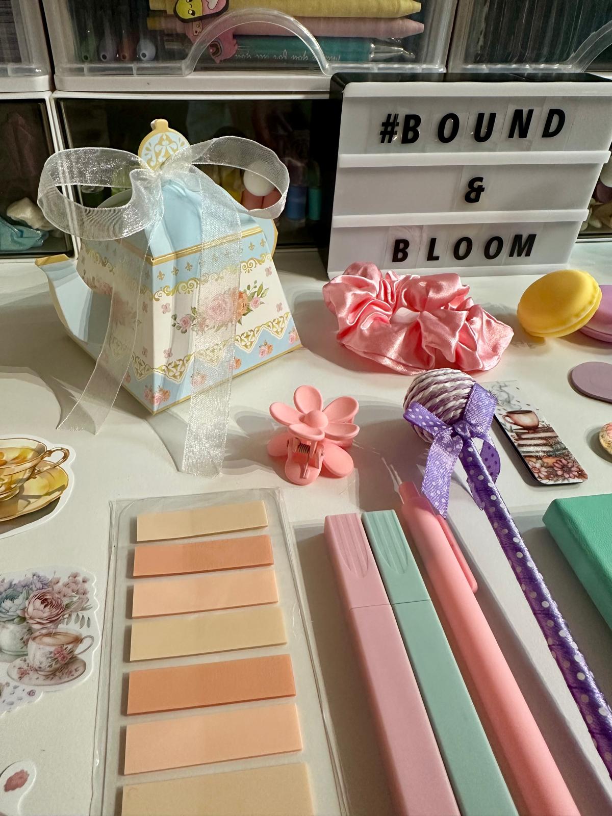 Tea Lover’s Afternoon Bookish Bundle | Cozy Tea Time Stationery Gift Set