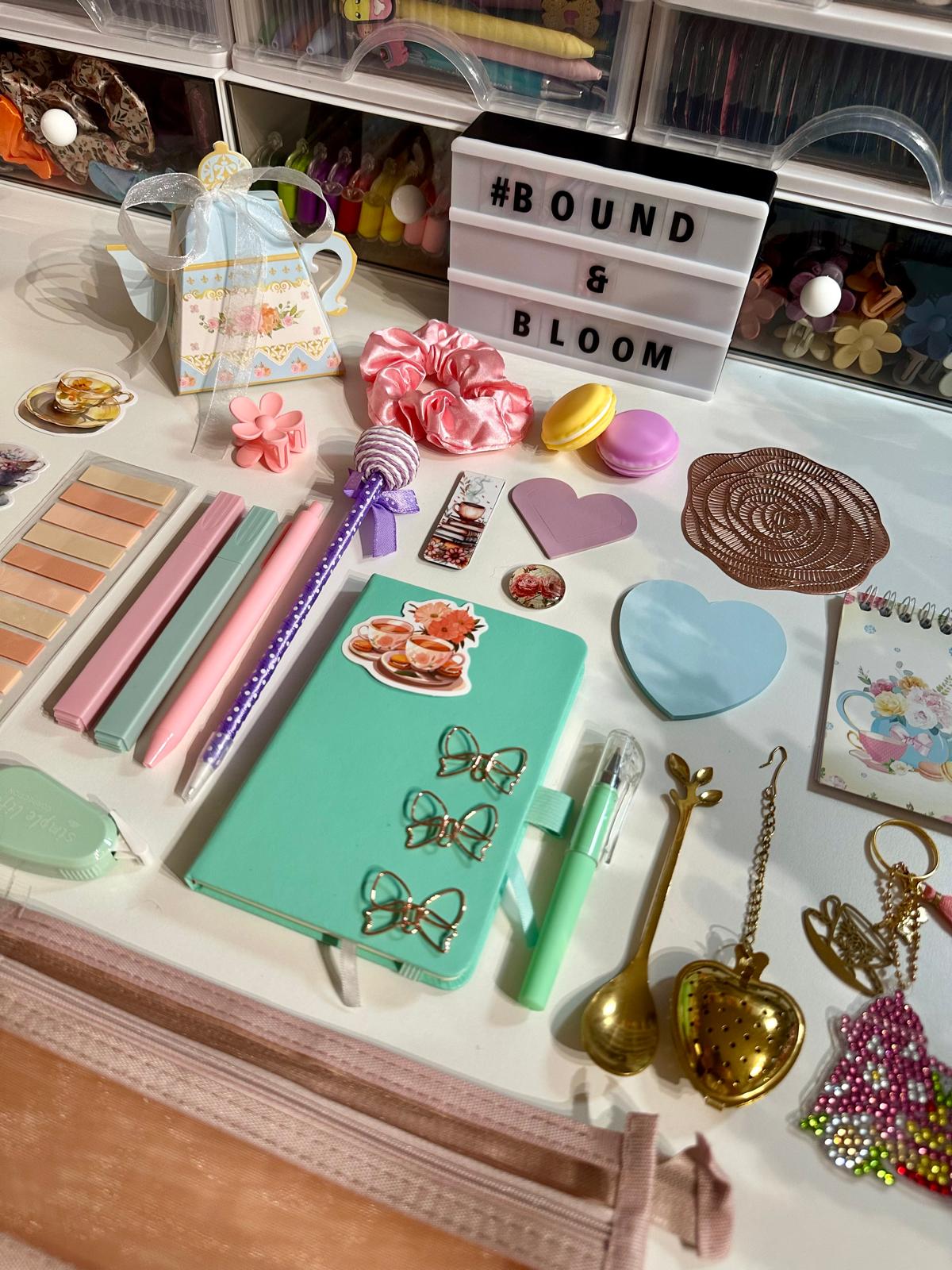 Tea Lover’s Afternoon Bookish Bundle | Cozy Tea Time Stationery Gift Set