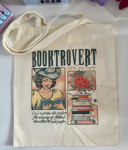 Tote-ally Bookish Canvas Bags | Spacious & Cute Book Lover Tote