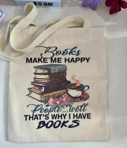 Tote-ally Bookish Canvas Bags | Spacious & Cute Book Lover Tote