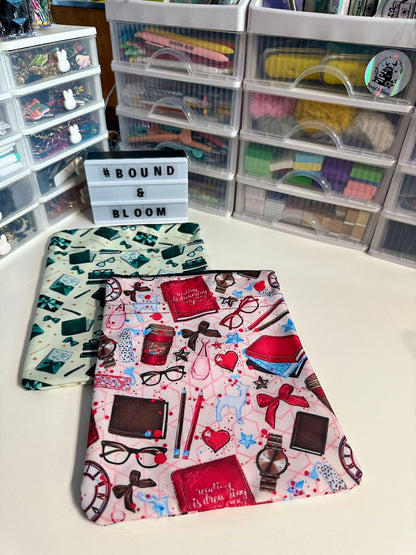 Bookish Book Sleeves | Protective & Stylish Book Cover for Paperbacks & Hardcovers
